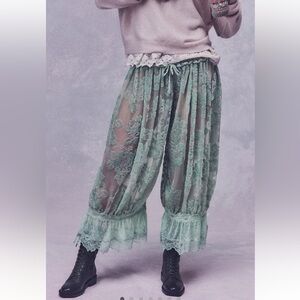 Free People Forever Young Bloomers Burnout Pants